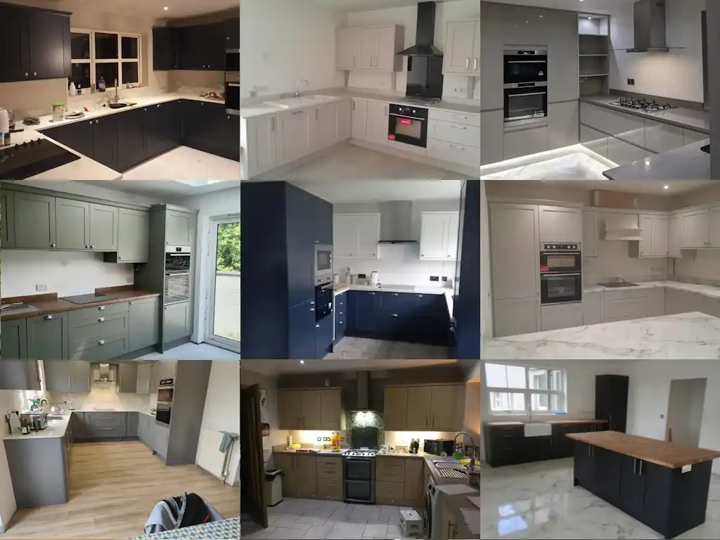 9 Photos of kitchens we have fited North Down Area