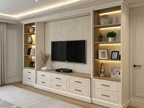 Built in Furniture TV and storage unit in Bangor County Down