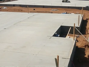 Foundations and Groundwork for Bangor kitchen extension