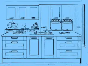 Kitchen Plan Diagram