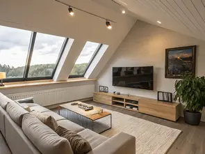 Bangor Loft conversion for additional livingroom