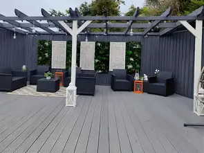 Custom Build Pergola and Decking in North Down